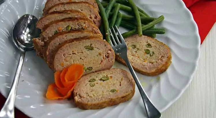 Mediterraan gehaktbrood