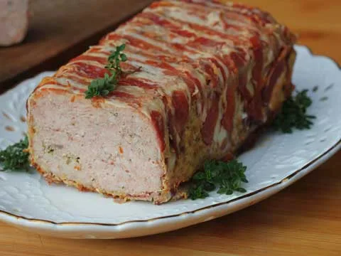 Gehaktbrood met Spek