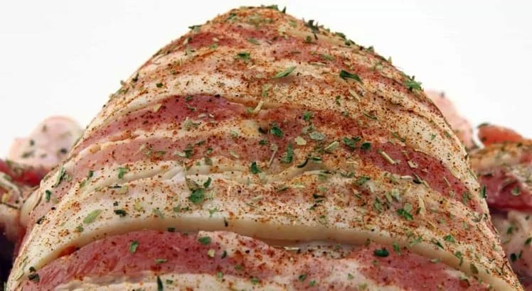 Gehaktbrood met Spek