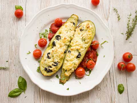 Courgette klaarmaken