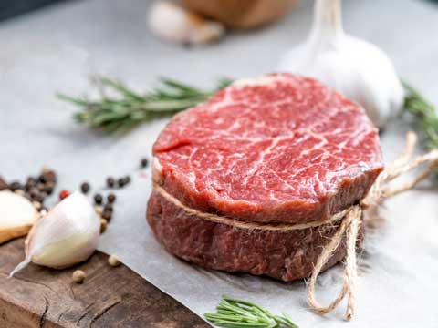 Filet mignon bakken