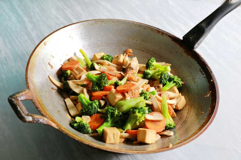 Broccoli wokken