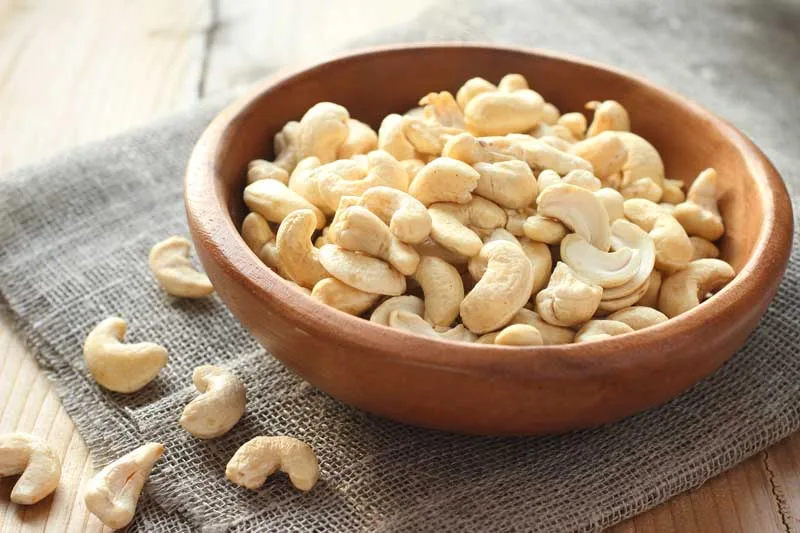 Cashewnoten roosteren