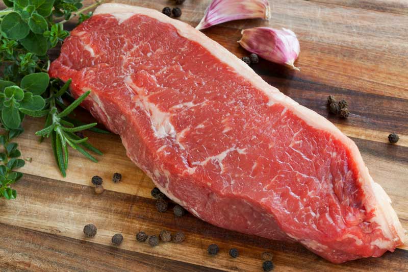 Entrecote bakken
