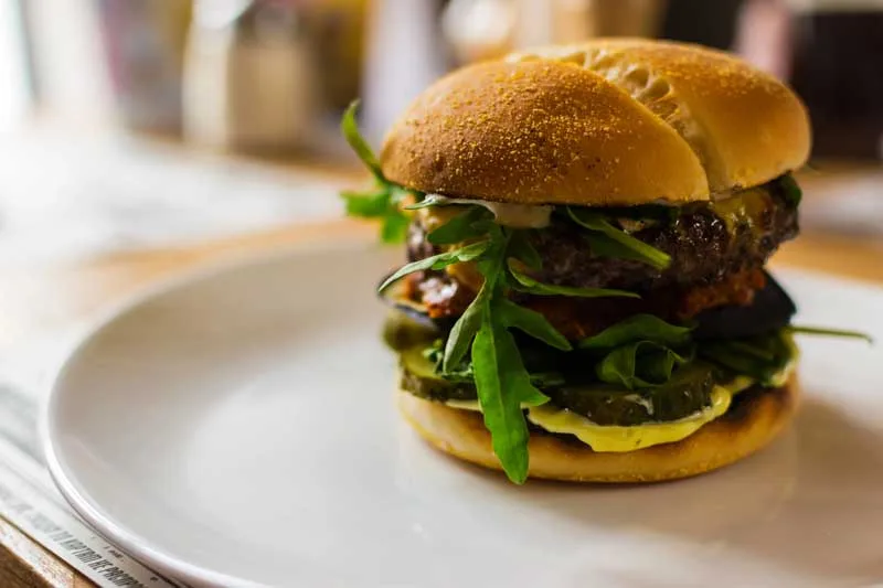 Hamburger bakken