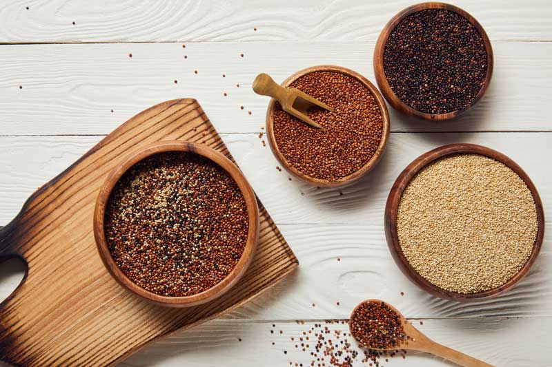 Quinoa poffen