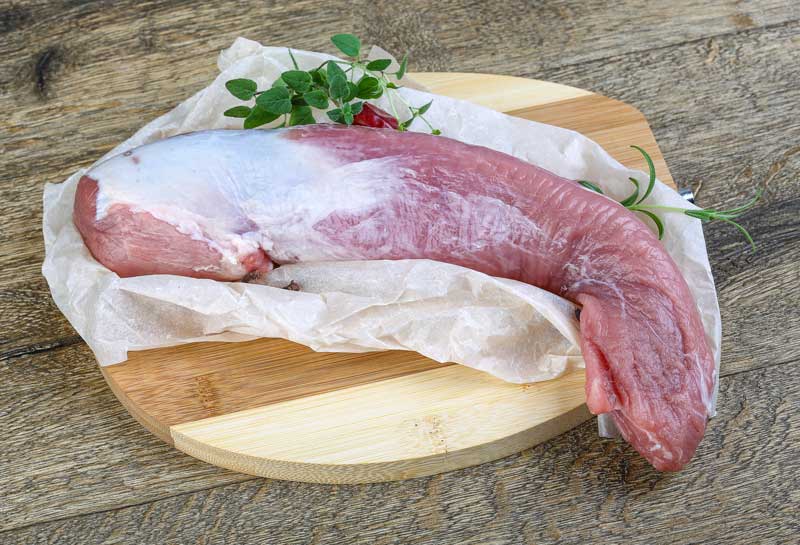 Varkensfilet bakken