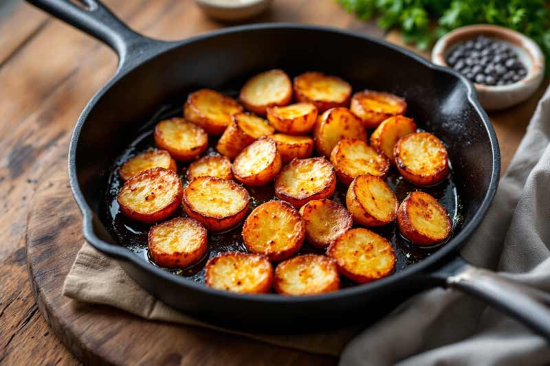 Aardappelen bakken