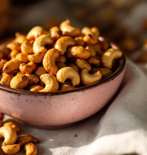Cashewnoten roosteren