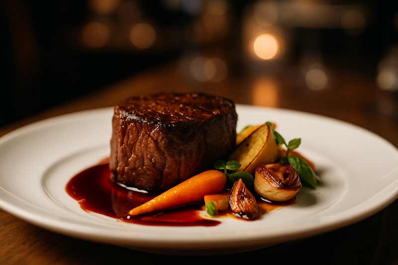 Filet mignon bakken