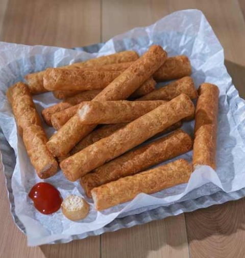 Frikandel bakken