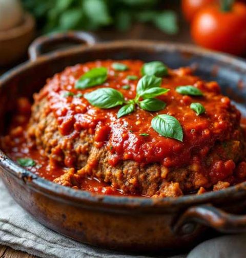 Gehaktbrood Italiaans