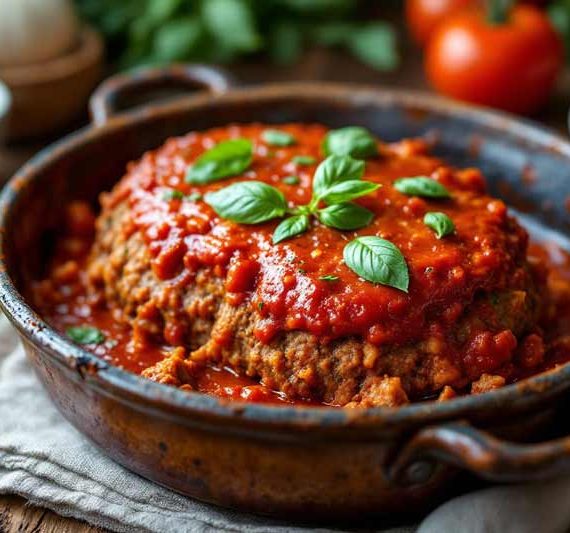 Gehaktbrood Italiaans