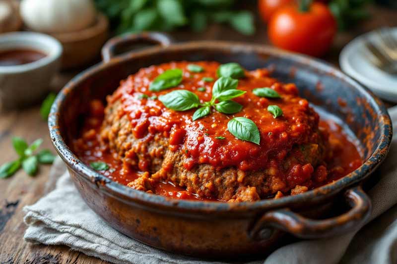 Gehaktbrood Italiaans