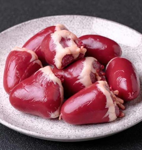 Kippenhartjes bakken