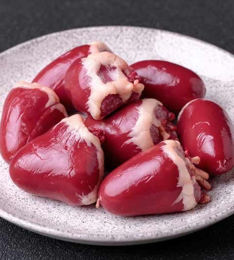 Kippenhartjes bakken