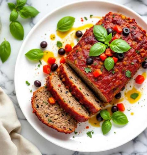 Mediterraan gehaktbrood