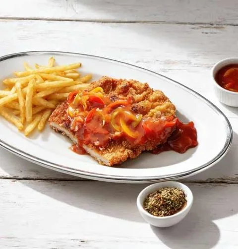 Zigeunerschnitzel bakken