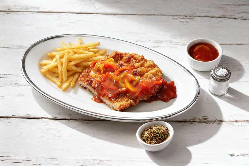 Zigeunerschnitzel bakken