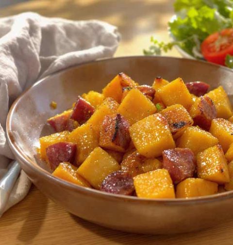 Zoete aardappel bakken