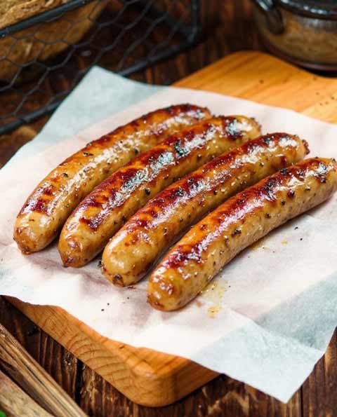 Chipolata worstjes bakken