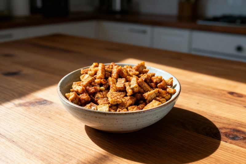Tempeh bakken